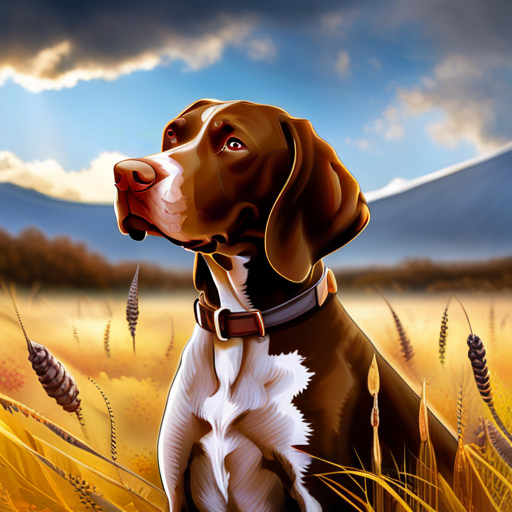 german shorthair pointer, hunting dog, animal, breed, canine, hunting, hunting training, speckled coat, energetic, athletic build, strong muscles, powerful, intelligent, loyal companion, pointer dog, hunting pointer, bird dog, scenting, sporting dog, versatile, gun dog