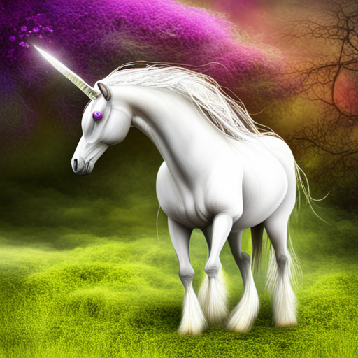 unicorn, flower, magical creature, mythical, whimsical, enchanting, fairytale, mystical, ethereal, fantasy, vibrant colors, soft pastels, dreamlike, surreal, nature, forest, meadow, sunshine, petals, blooming, delicate, graceful, majestic, horn, mane, tail, mystical, otherworldly, legendary, mythical creature, mythical world