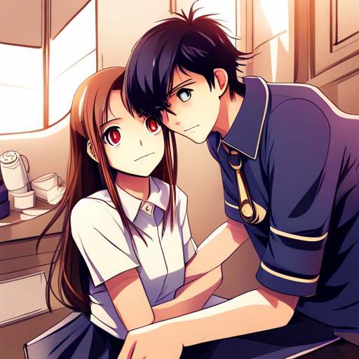 manga, character, illustration, teenager, friendship, group, school uniform, adolescence, relationships, coming-of-age, slice of life, emotions, school life