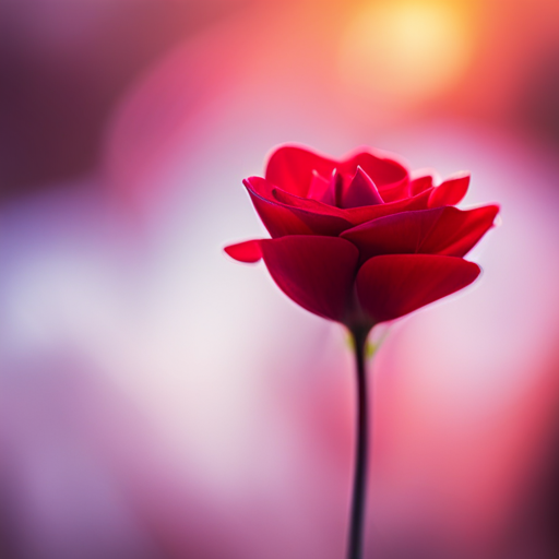 close-up, macro, petals, vibrant red, romantic, nature, detail, contrast, soft focus, bokeh, beauty, elegance